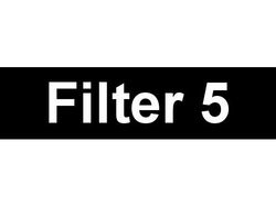 Equipment Label
Filter 5