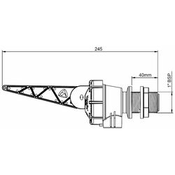 Float Valve Apex PumpBuddy 25mm Long Thread