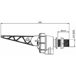 Float Valve Apex RainAid 20mm