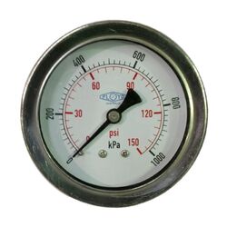 Floyd Pressure Gauge
63mm Dial - 1000 kPa
(Rear Connection)