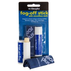 Fog-Off Stick Anti Fog for Lenses With Microfibre Cloth