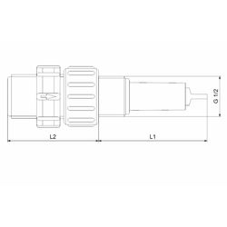 Grundfos Chemical Injector PVC Sodium Hypochlorite 95730964