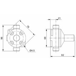 Grundfos Pressure Loading Valve PVC 95730743