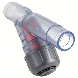Inline Water Filter Georg Fischer Type 306 Transparent Body 20mm