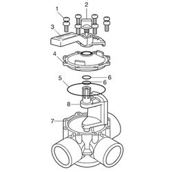 Jandy Never Lube Three Way Valve 40mm