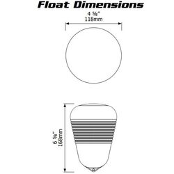 Jobe Megaflow Float Valve 20mm MFV20D