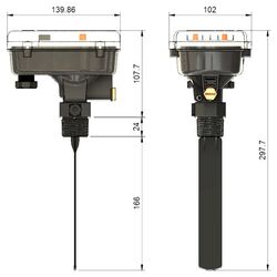Kelco F27 25B Time Delay Flow Switch