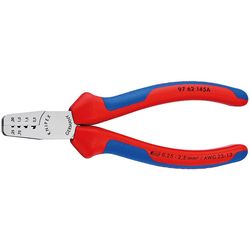 Knipex 97 62 145A
Crimping Pliers
For End Sleeves (Ferrules)