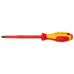 Knipex 98 24 00
Insulated Phillips Screwdriver
PH0 x 60mm