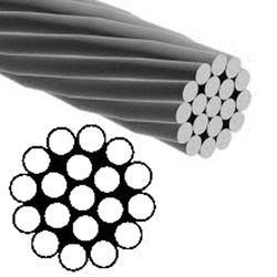 Lane Rope Cable Stainless Steel 3mm Per Metre