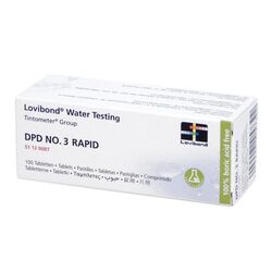 Lovibond CHECKIT Reagents
Total Chlorine (DPD 3 Rapid)
100 Tablets
