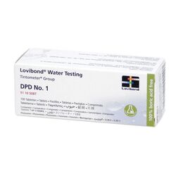 Lovibond Photometer Reagents
Free Chlorine (DPD 1)
100 Tablets