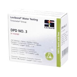 Lovibond Photometer Reagents
Total Chlorine (DPD 3)
250 Tablets