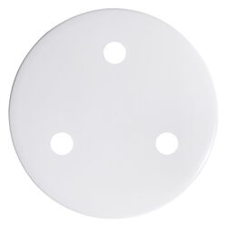 Main Drain Cover Weighted White