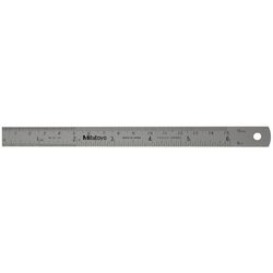 Mitutoyo Stainless Ruler
150mm (6") Semi Flexible
182-302