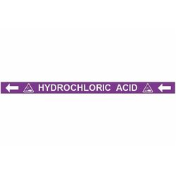 Pipe Label
Hydrochloric Acid
(Left)