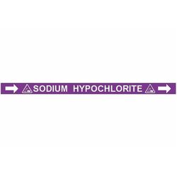 Pipe Label
Sodium Hypochlorite
(Right)