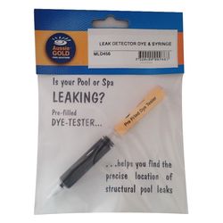 Pool Leak Detector Dye
6ml Syringe (Blue)