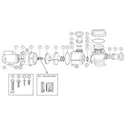 Poolrite Enduro EP750 Pump 075kW