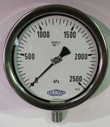 Floyd H-Duty Pressure Gauge
160mm Dial - 2500 kPa
(Bottom Connection)