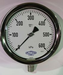 Floyd H-Duty Pressure Gauge
160mm Dial - 600 kPa
(Bottom Connection)