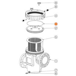 Waterco Hydro 5000 Strainer Lid Seal 62027